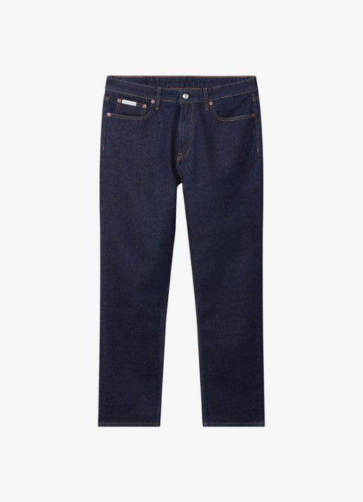 Calvin Klein Slim fit jeans met steekzakken - voorkant 2 denim