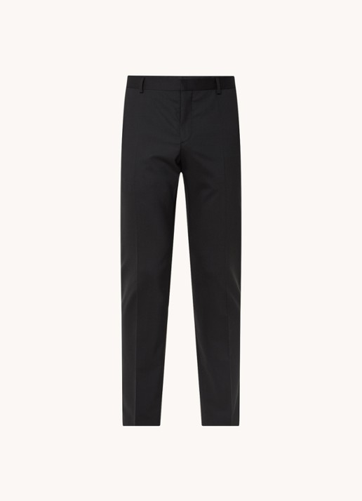 Calvin Klein Slim fit trousers met steekzakken - voorkant 4 zwart