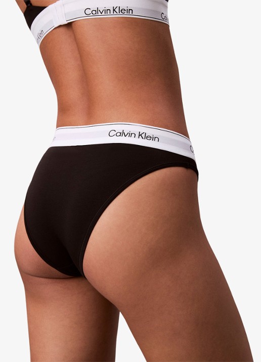 Calvin Klein Slip met logoband - detail 5 zwart