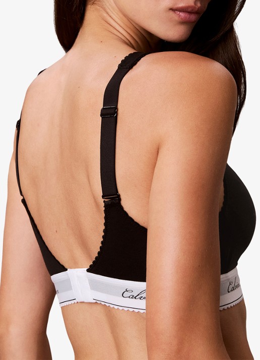 Calvin Klein Slip met logoband - detail 4 zwart