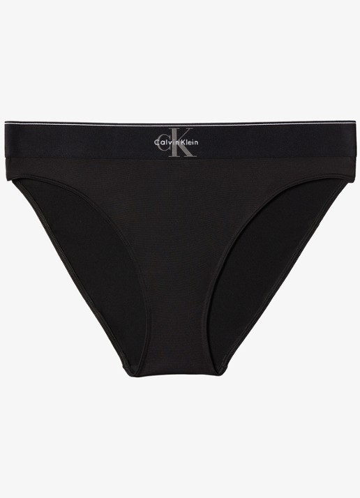 Calvin Klein Slip met logoprint - voorkant 2 zwart
