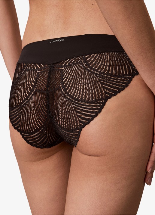 Calvin Klein Slip van kant - detail 5 zwart
