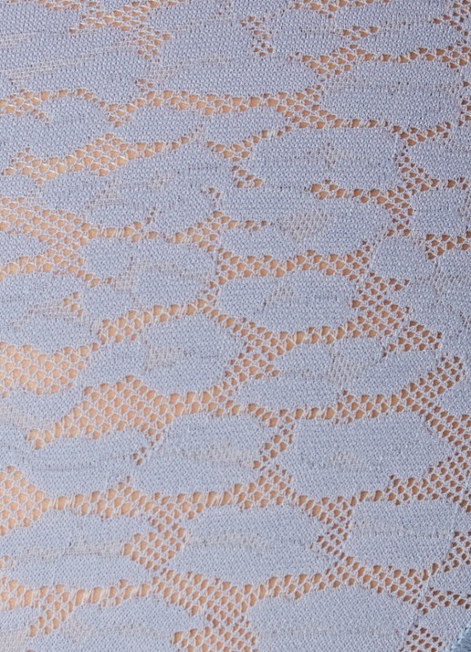 Calvin Klein Slip van mesh met panterprint - detail 3 staalblauw
