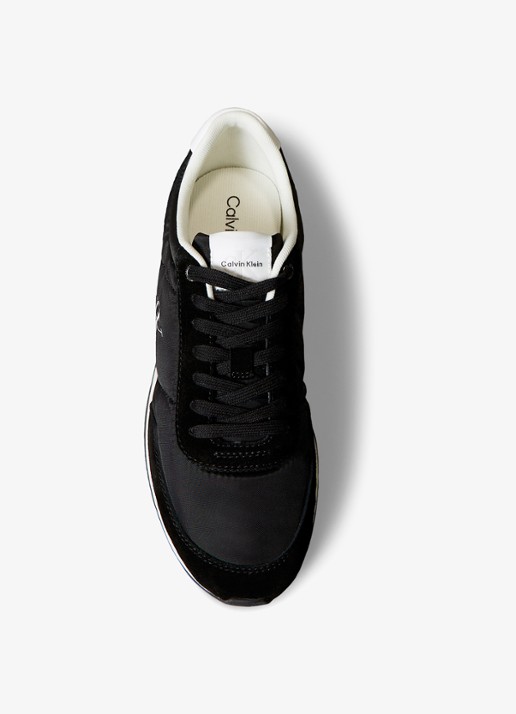 Calvin Klein Sneaker met logo - detail 3 zwart