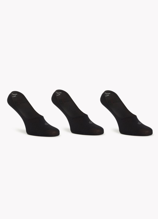 Calvin Klein Sneaker sokken met logo in 3-pack