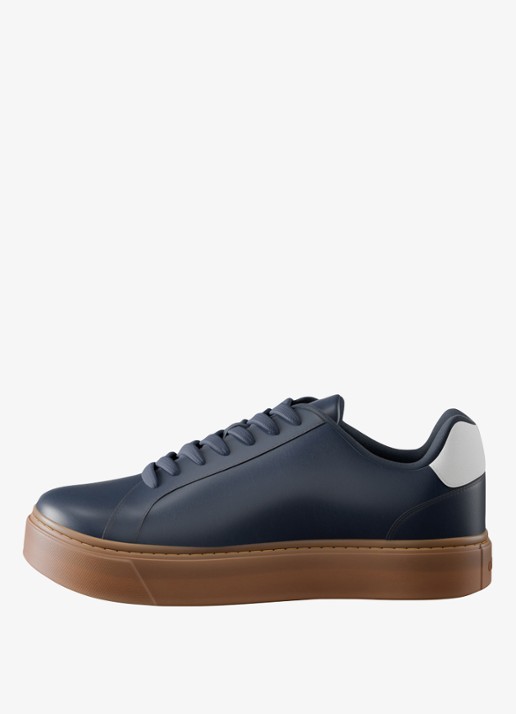 Calvin Klein Sneaker van leer met logo