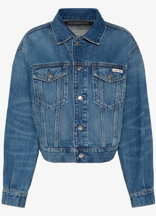 Calvin Klein Spijkerjas met steekzakken