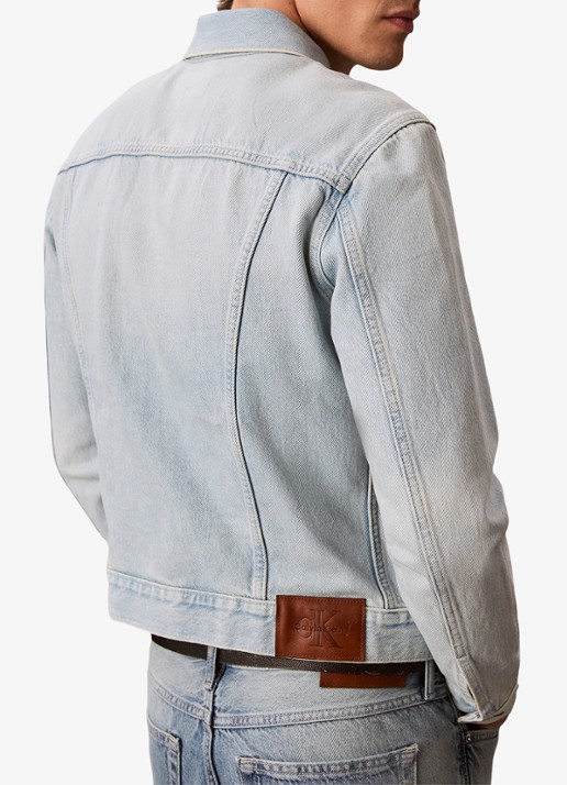 Calvin Klein Spijkerjas met steekzakken - detail 6 denim