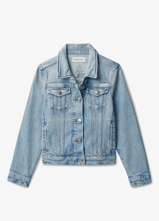 Calvin Klein Spijkerjas met steekzakken