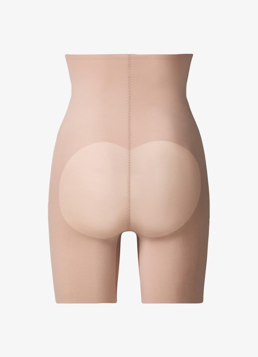 Calvin Klein Stay Put Stretch high waisted corrigerende short - detail 4 khaki