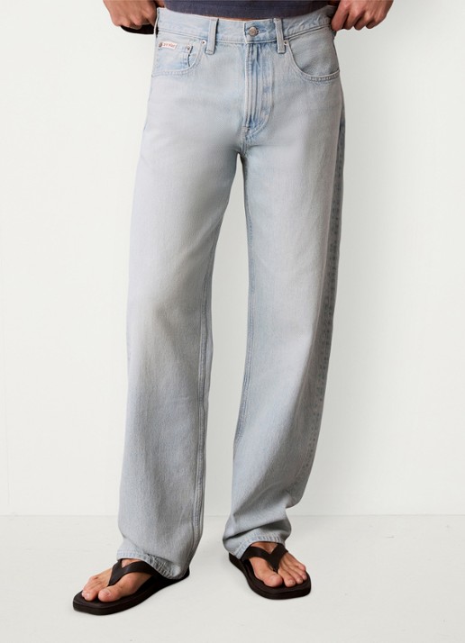 Calvin Klein Straight fit jeans met lichte wassing