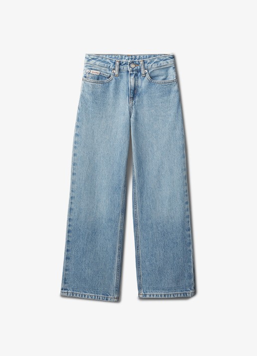 Calvin Klein Straight fit jeans met lichte wassing