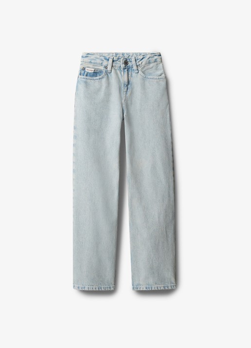 Calvin Klein Straight fit jeans met lichte wassing