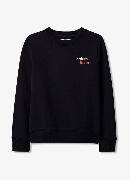 Calvin Klein Sweater met logo- en backprint