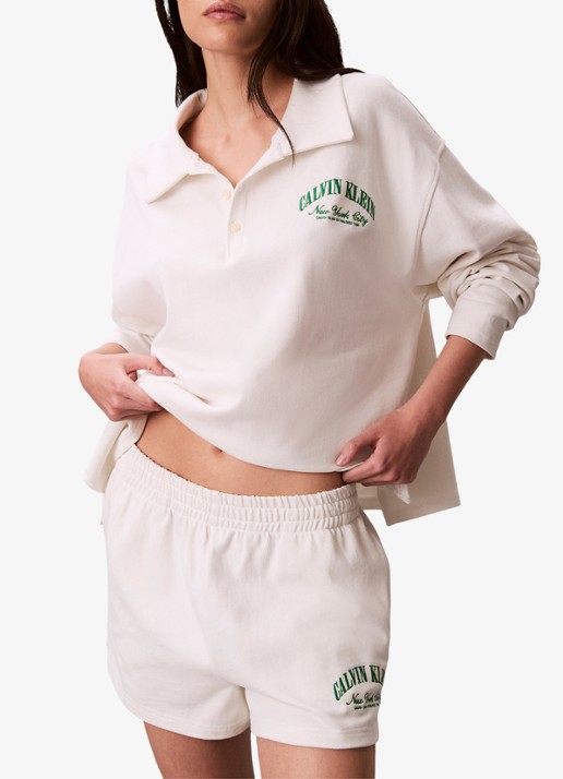 Calvin Klein Sweater met polokraag