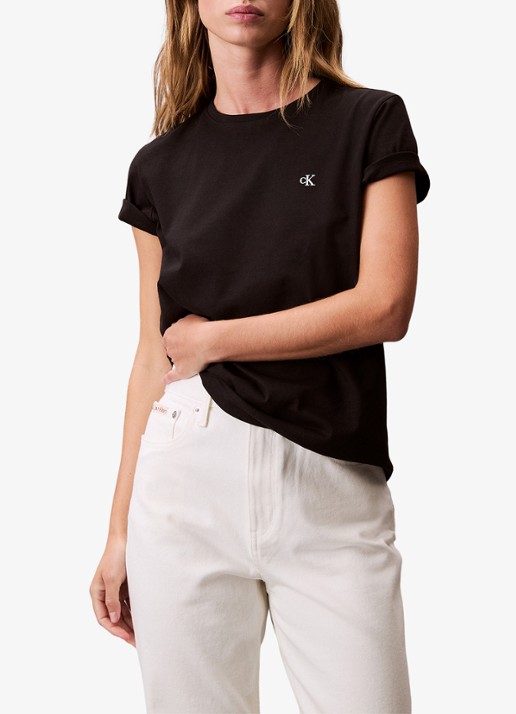 Calvin Klein T-shirt met logoborduring