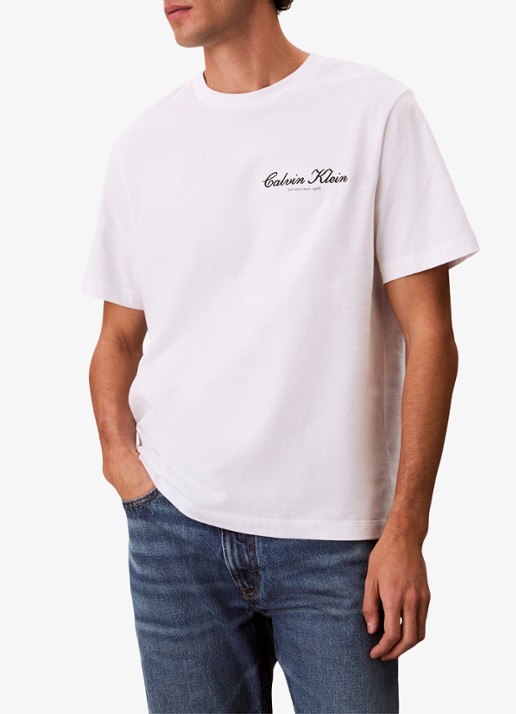 Calvin Klein T-shirt met logoborduring
