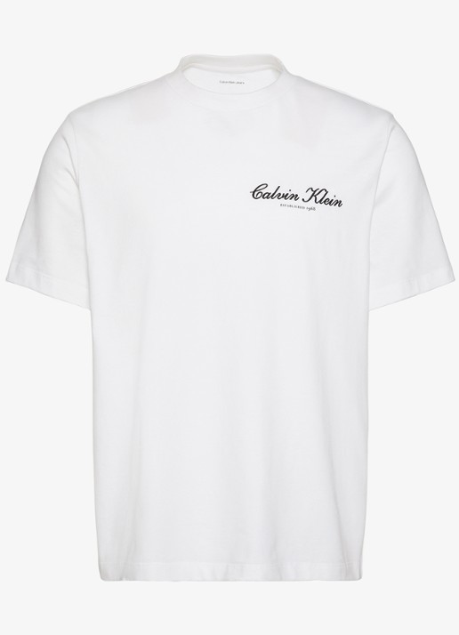 Calvin Klein T-shirt met logoborduring