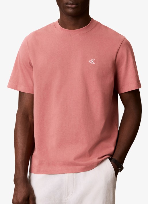 Calvin Klein T-shirt met logoborduring