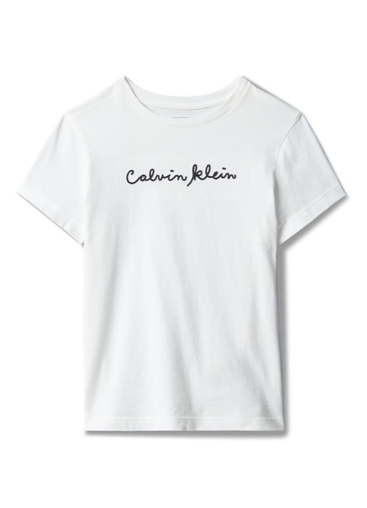 Calvin Klein T-shirt met logoborduring