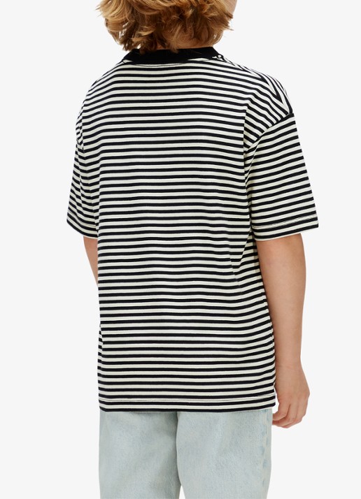 Calvin Klein T-shirt met logoprint - achterkant 2 zwart