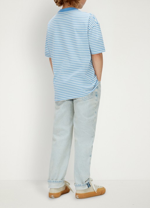 Calvin Klein T-shirt met logoprint - achterkant 3 wit
