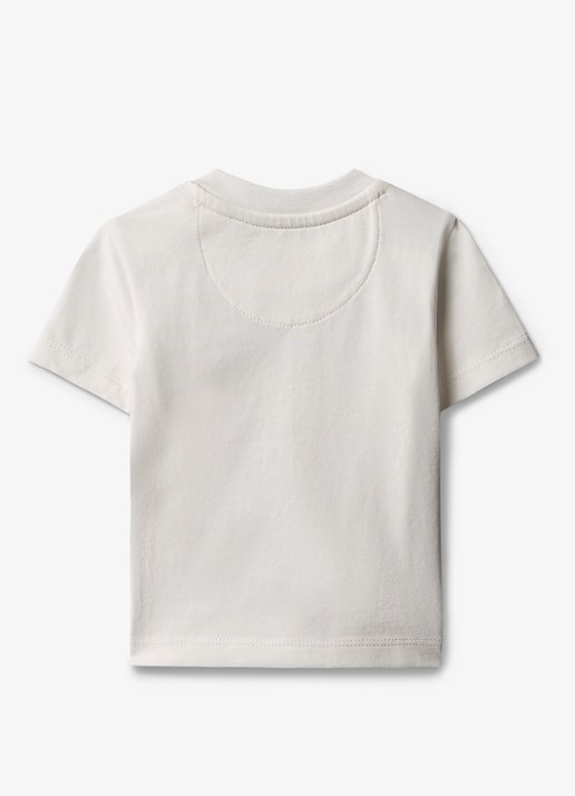 Calvin Klein T-shirt met logoprint - voorkant wit