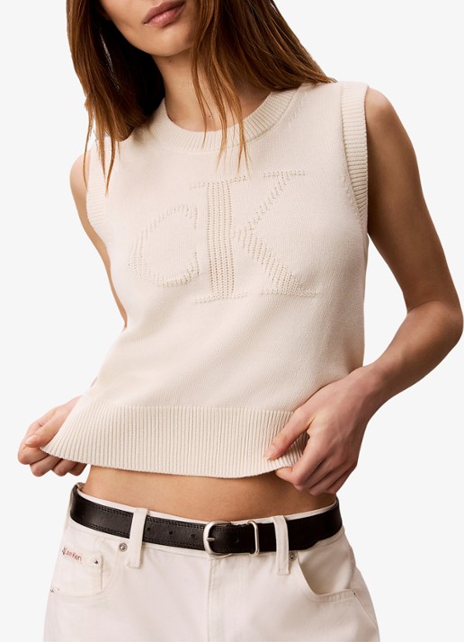 Calvin Klein Tanktop met ingebreid logo