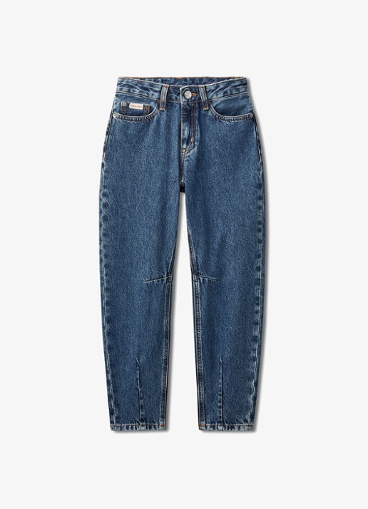 Calvin Klein Tapered fit jeans met donkere wassing