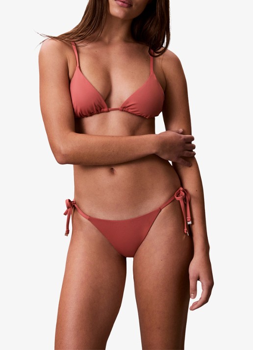 Calvin Klein Triangel bikinitop met uitneembare vulling