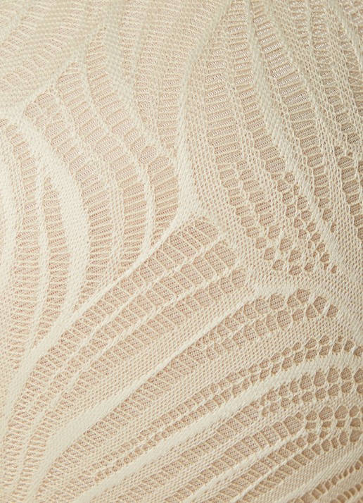 Calvin Klein Voorgevormde demi bh met overlay van mesh - detail 4 eucalyptus  / groen