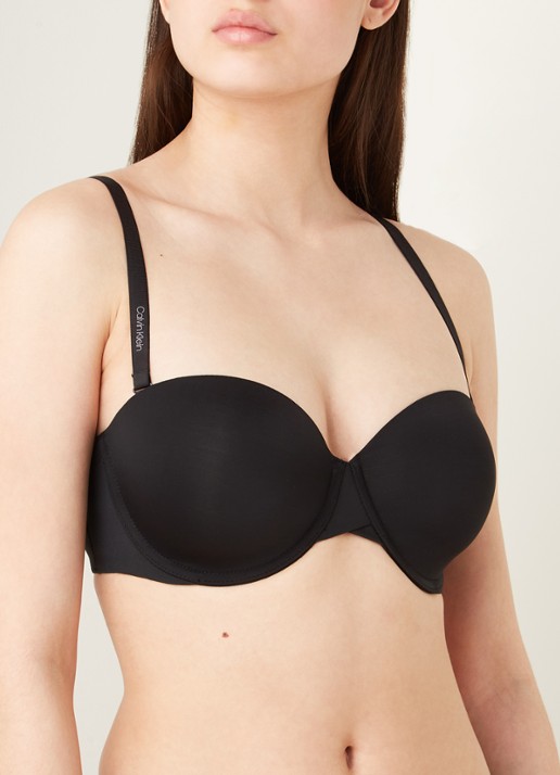 Calvin Klein Voorgevormde strapless bh met beugel en afneembare bandjes