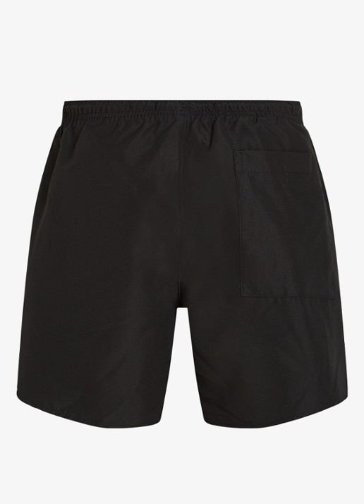 Calvin Klein Zwemshorts met logo en trekkoord - achterkant 2 antraciet