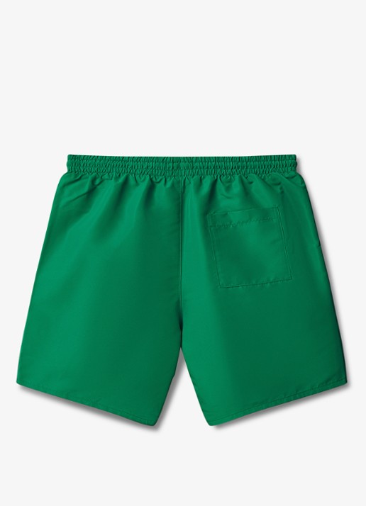Calvin Klein Zwemshorts met logo en trekkoord - detail 2 groen