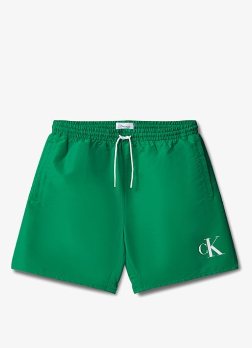 Calvin Klein Zwemshorts met logo en trekkoord
