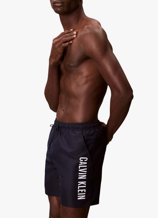 Calvin Klein Zwemshorts met logo en trekkoord