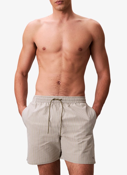 Calvin Klein Zwemshorts met logo en trekkoord