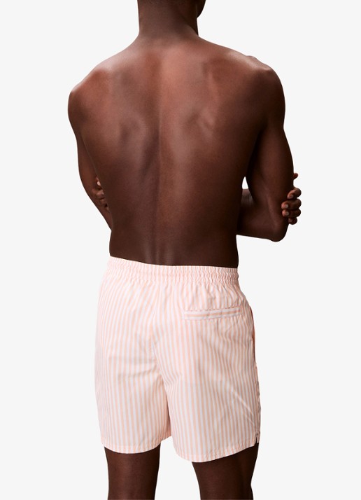 Calvin Klein Zwemshorts met logo en trekkoord - achterkant 3 orange