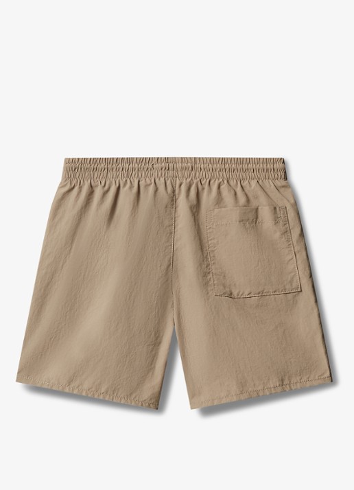 Calvin Klein Zwemshorts met trekkoord - achterkant 2 donkerbeige
