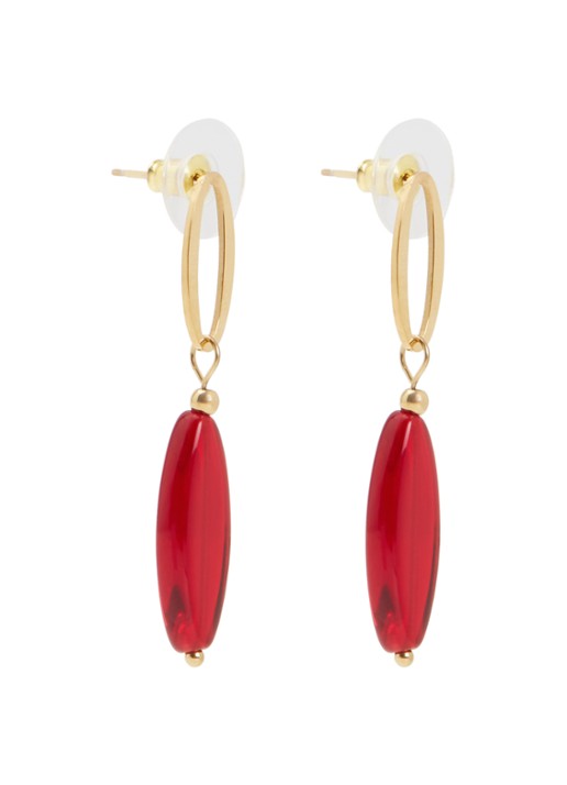 Camps & Camps Autumn Chique Droplet oorstekers verguld