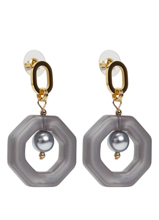 Camps & Camps Eternal Beads oorhangers verguld