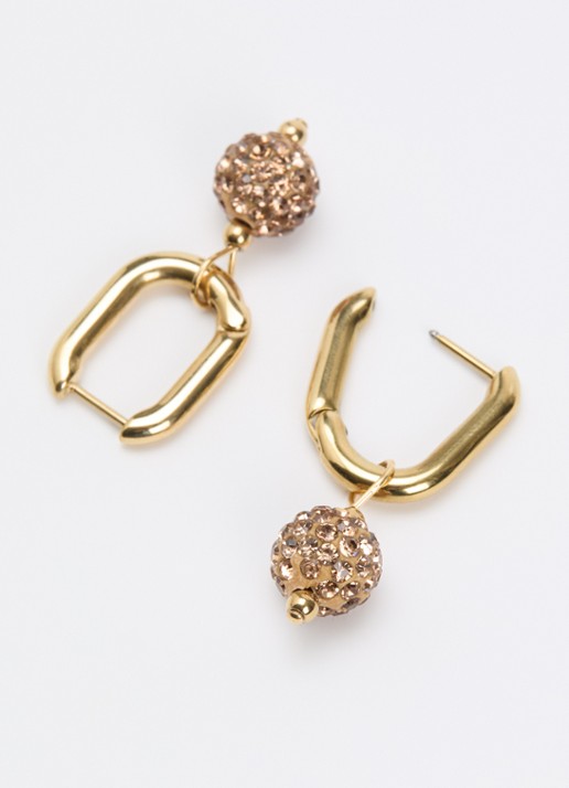 Camps & Camps Oorringen met hanger - detail 3 goud