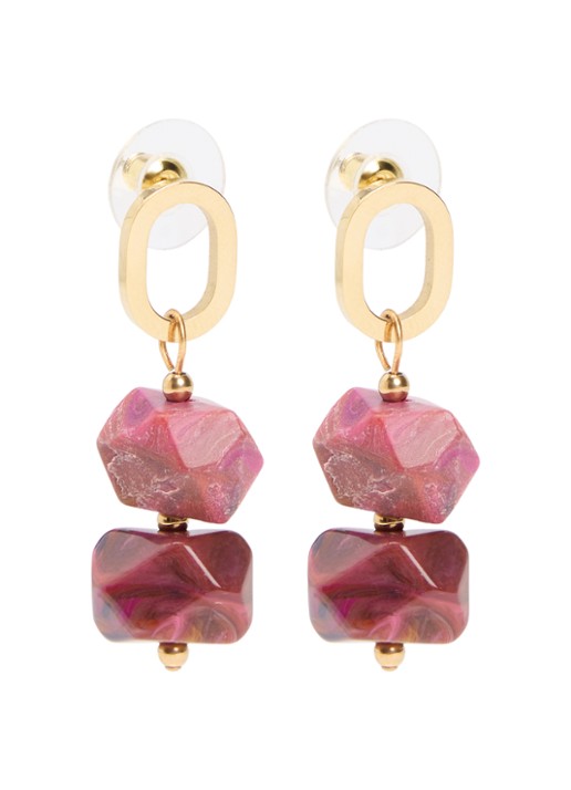 Camps & Camps Stones oorsteker verguld