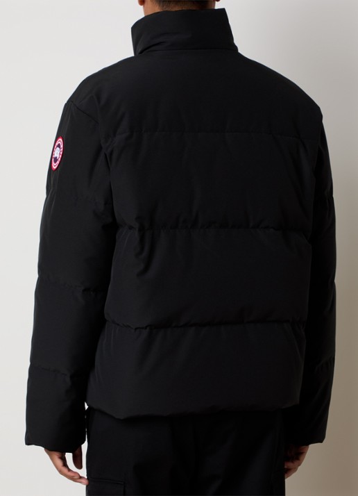 Canada Goose Bayview gewatteerde parka met donsvulling en steekzakken - achterkant 6 zwart