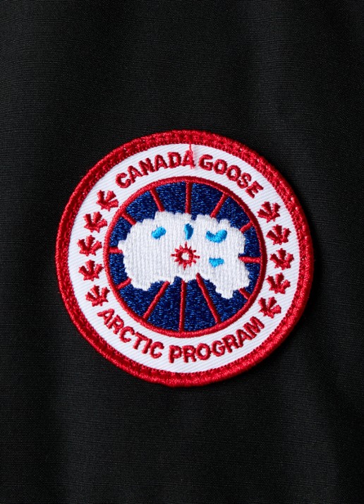 Canada Goose Bayview gewatteerde parka met donsvulling en steekzakken - detail 5 zwart
