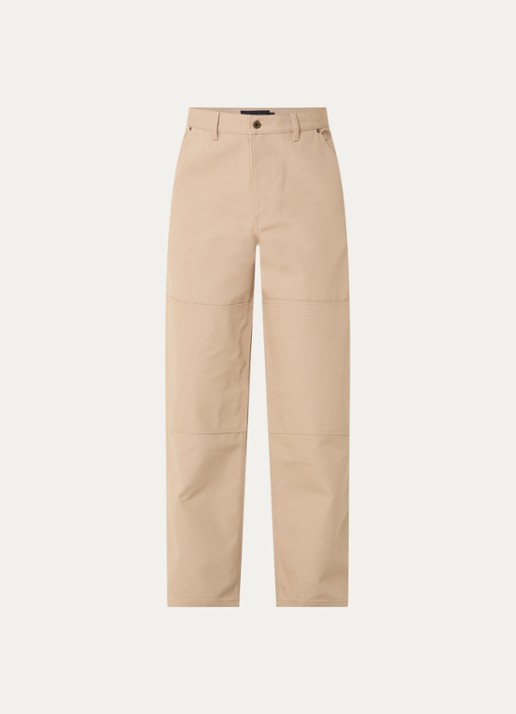 Canada Goose Beaumont wide fit cargobroek met steekzakken - voorkant 5 camel
