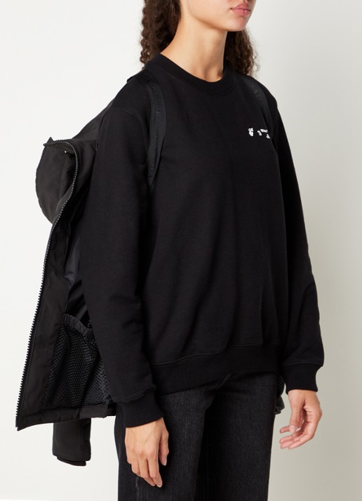 Canada Goose Chelsea gewatteerde parka met donsvulling - detail 5 zwart