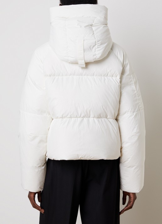 Canada Goose Chilliwack puffer jack met donsvulling en capuchon - achterkant 4 wit