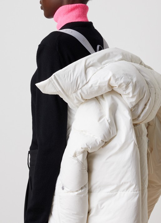 Canada Goose Chilliwack puffer jack met donsvulling en capuchon - detail 3 wit