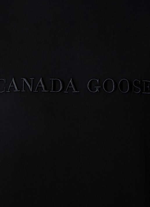 Canada Goose Emersen T-shirt met logoborduring - detail 2 zwart
